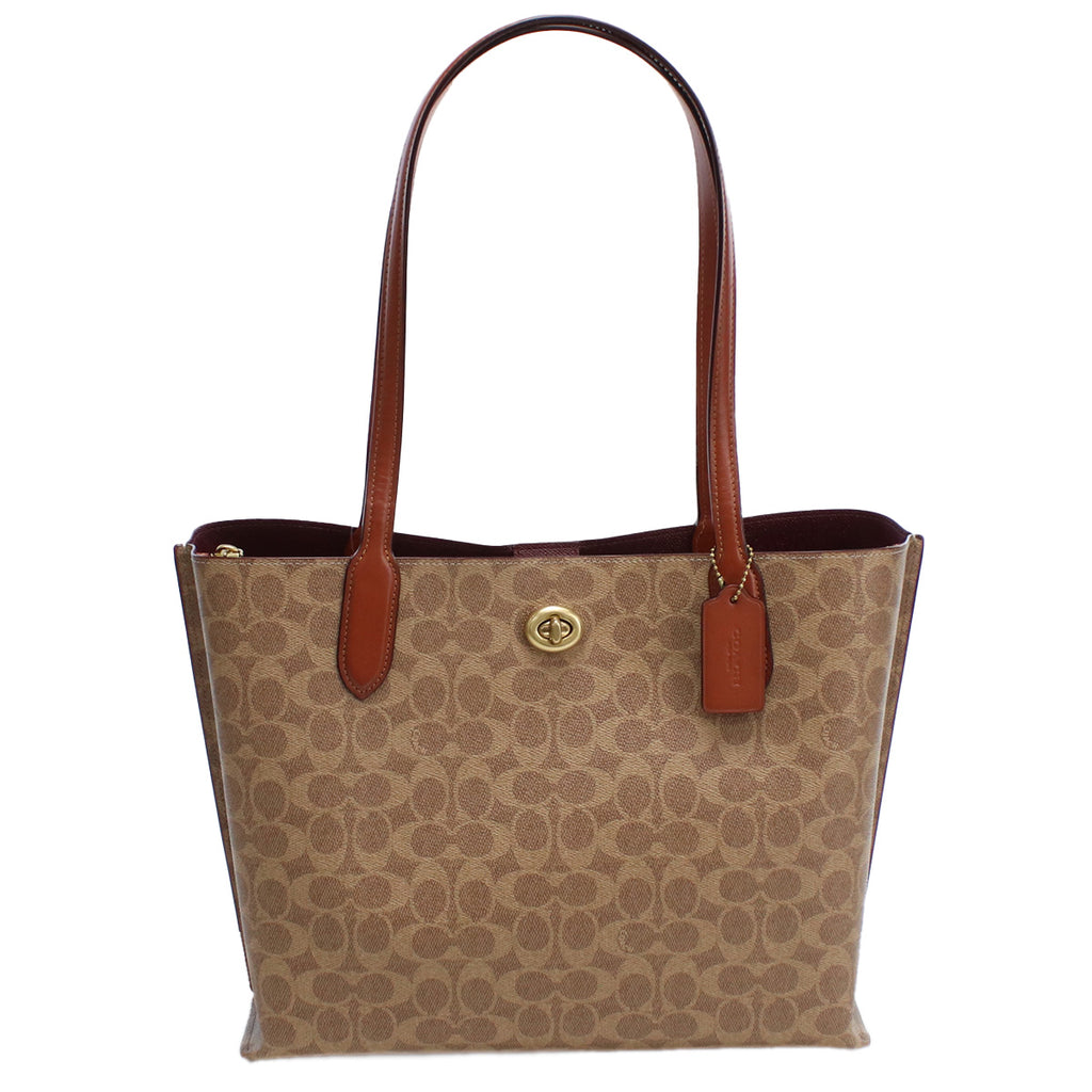 コーチ COACH  トートバッグC0693　B4NQ4　ブラウン系
