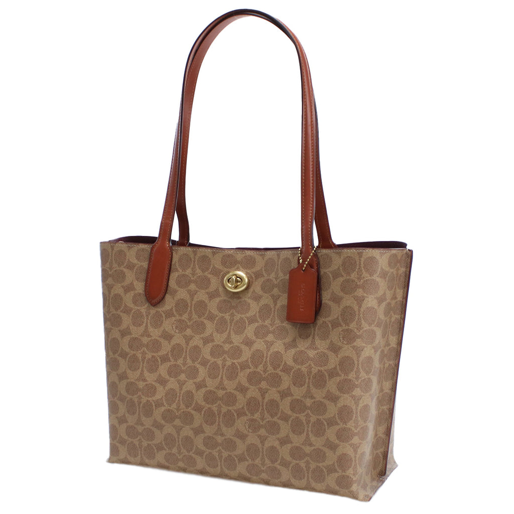 コーチ COACH  トートバッグC0693　B4NQ4　ブラウン系