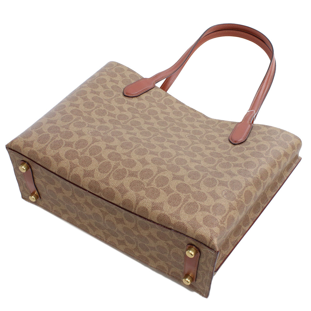 コーチ COACH  トートバッグC0693　B4NQ4　ブラウン系
