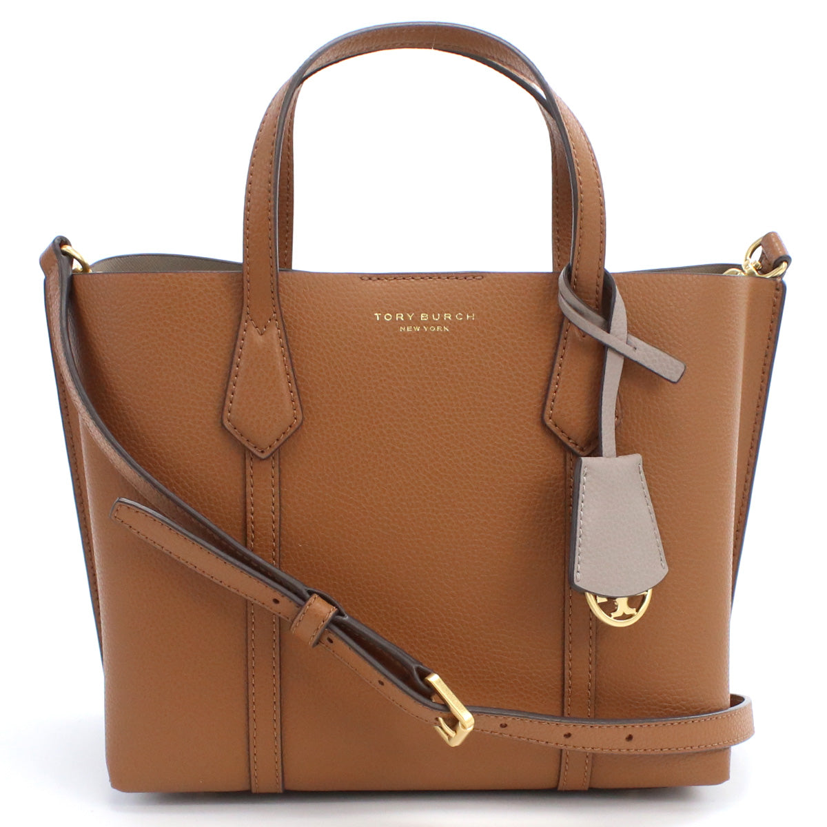 トリーバーチ TORY BURCH PERRY トートバッグ ブランド フォーマルバッグ81928　905LIGHT UMBER ブラウン系 bag-01