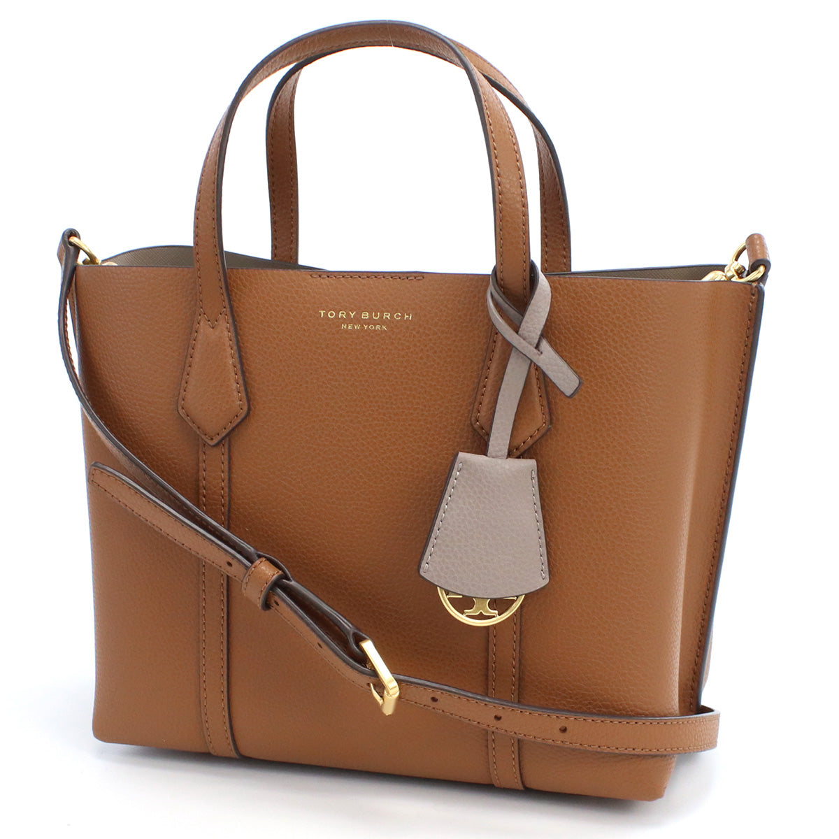 トリーバーチ TORY BURCH PERRY トートバッグ ブランド フォーマルバッグ81928　905LIGHT UMBER ブラウン系 bag-01