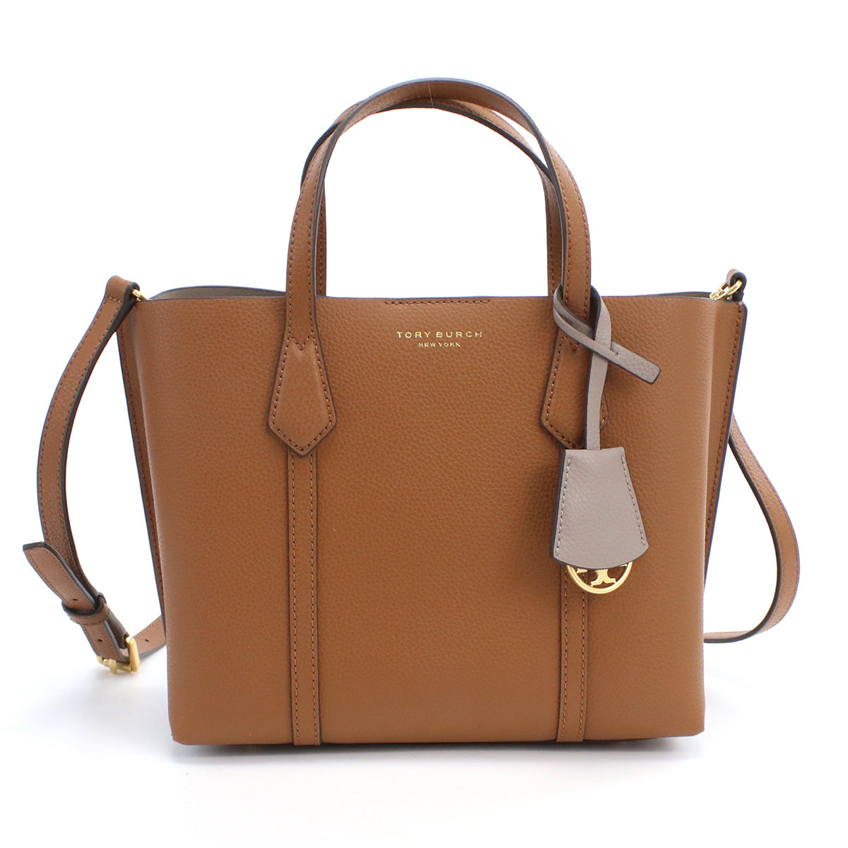 トリーバーチ TORY BURCH PERRY トートバッグ ブランド フォーマルバッグ81928　905LIGHT UMBER ブラウン系 bag-01