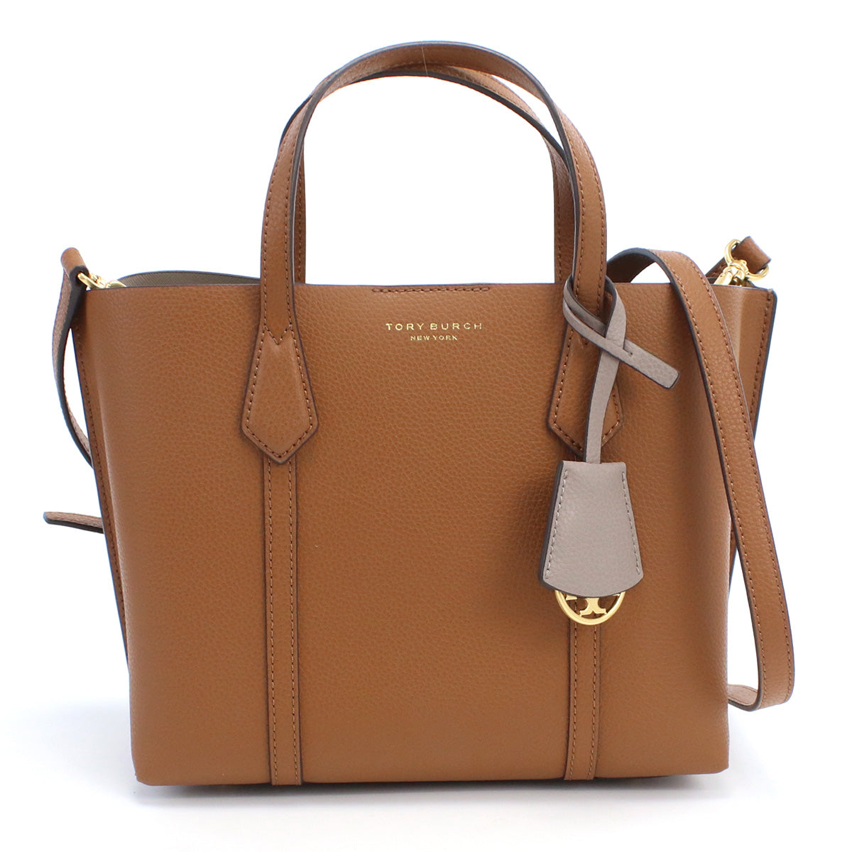 トリーバーチ TORY BURCH PERRY トートバッグ ブランド フォーマルバッグ81928　905LIGHT UMBER ブラウン系 bag-01