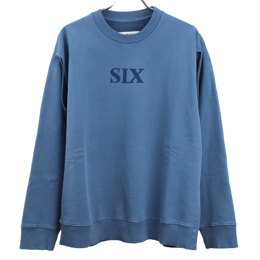 エムエムシックス MM6  レディース スウェット ブランド メゾンマルジェラS62GU0078　S25564　523ブルー系 apparel-01
