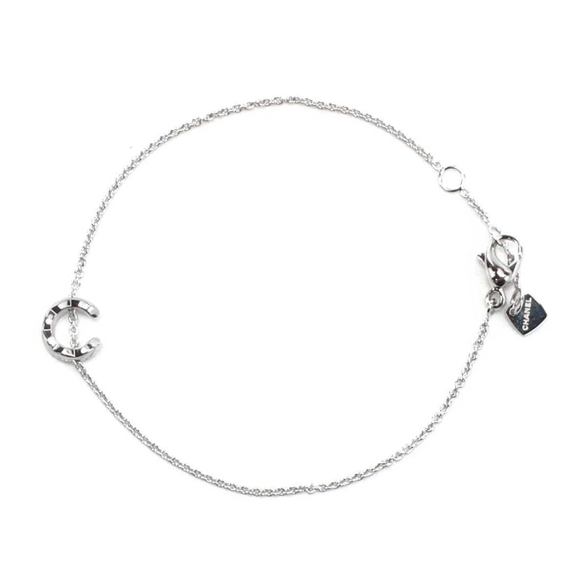 シャネル CHANEL ブレスレット　ブランドJ12366　ココ クラッシュ コレクション 18Kホワイトゴールドシルバー系　accessory-01