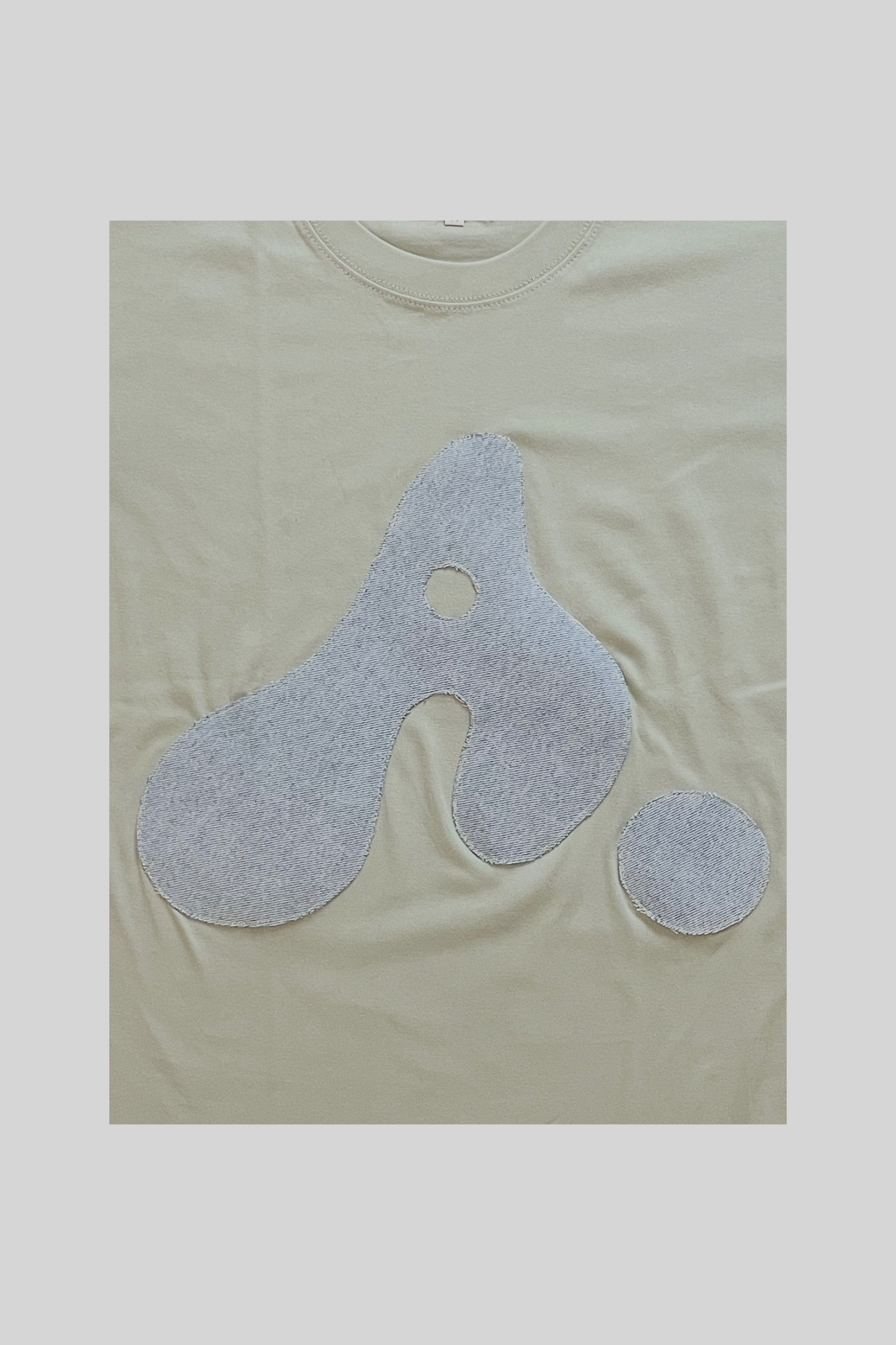 "A" LOGO TEE(DENIM 9)
