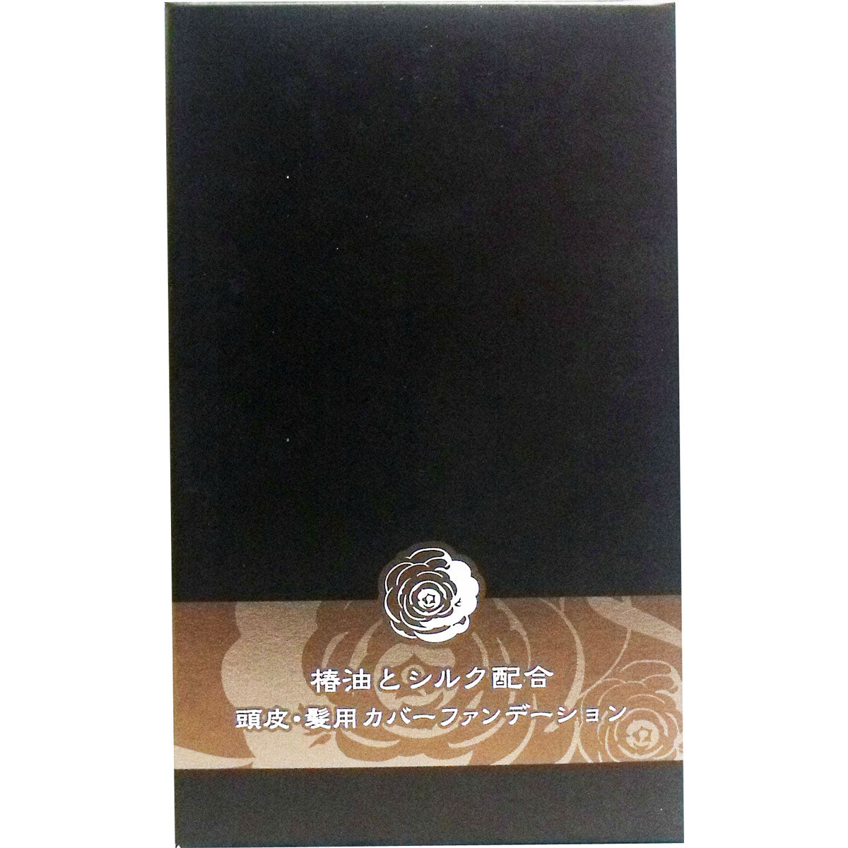 Fondotinta coprente per cute e capelli con olio di camelia e seta, Marrone scuro 14g