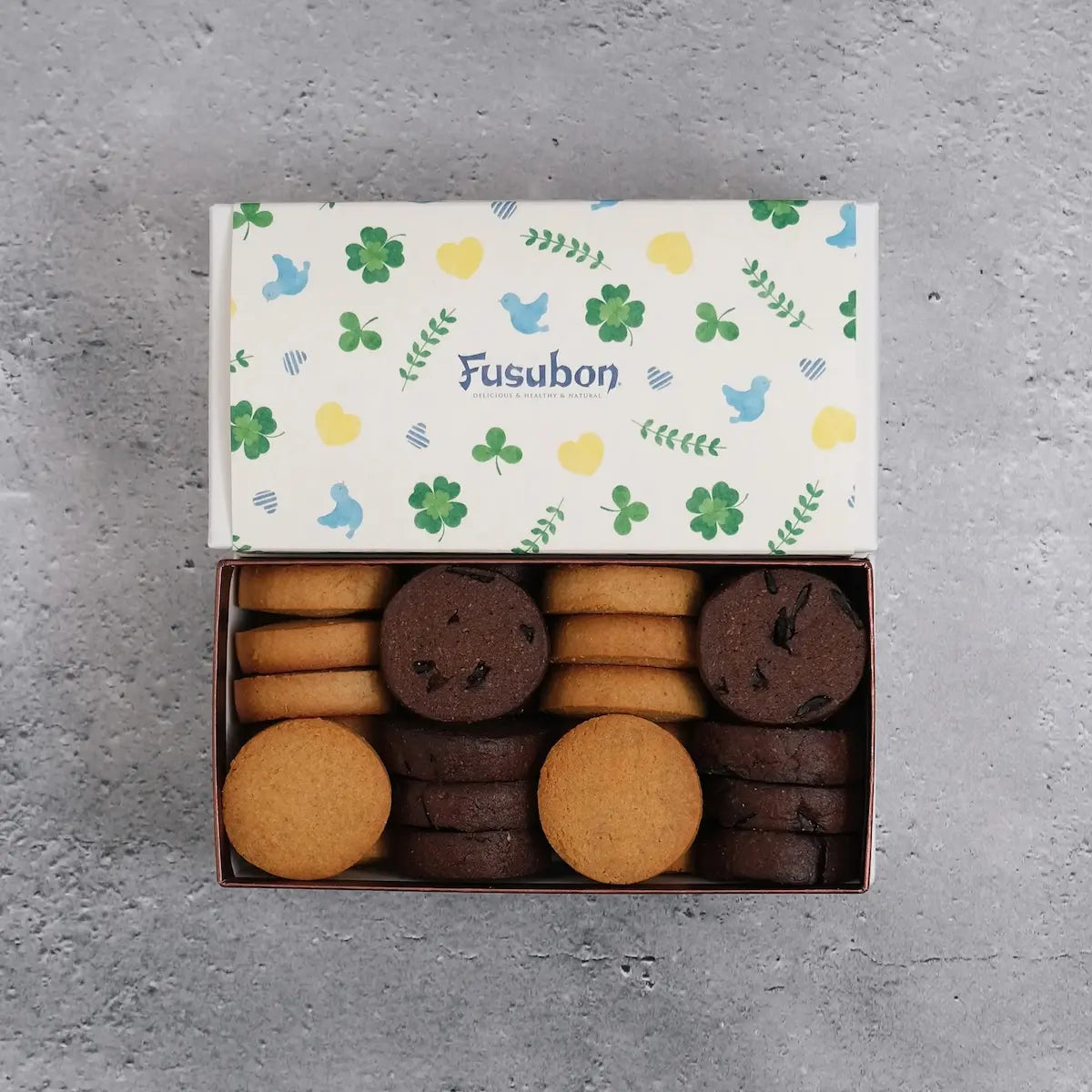 [Spedizione e Confezione San Valentino incluse] Fusubon Cookie Assortiti (32 pezzi)