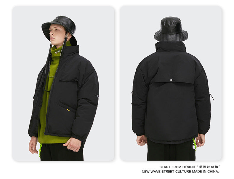 【Spedizione dal Giappone】Giacca piumino moda uomo unisex stile streetwear capospalla Collezione Autunno/Inverno 2025★