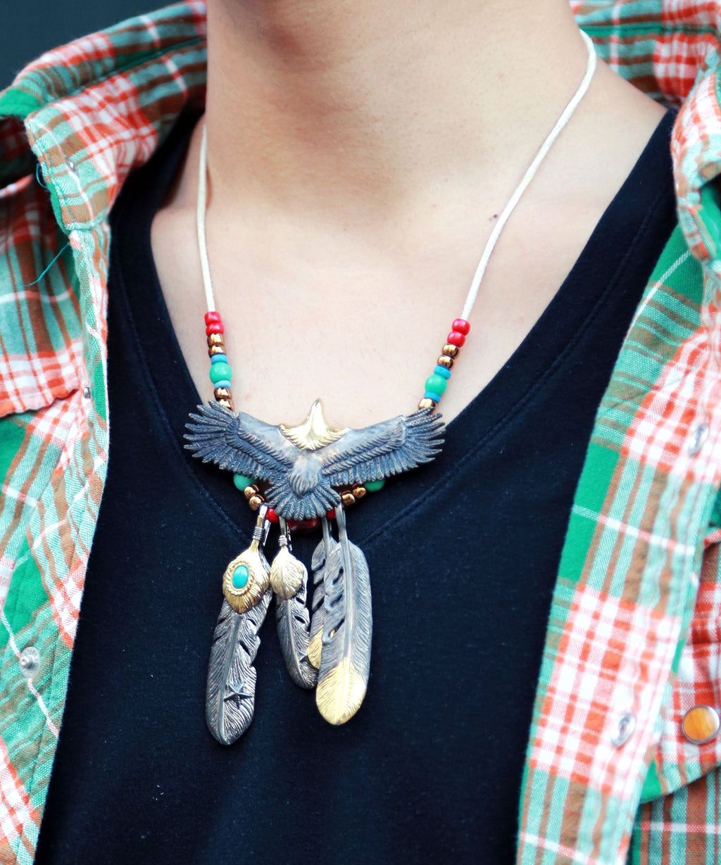 DOUBLE FEATHER TOP(LARGE) / ARGENTO