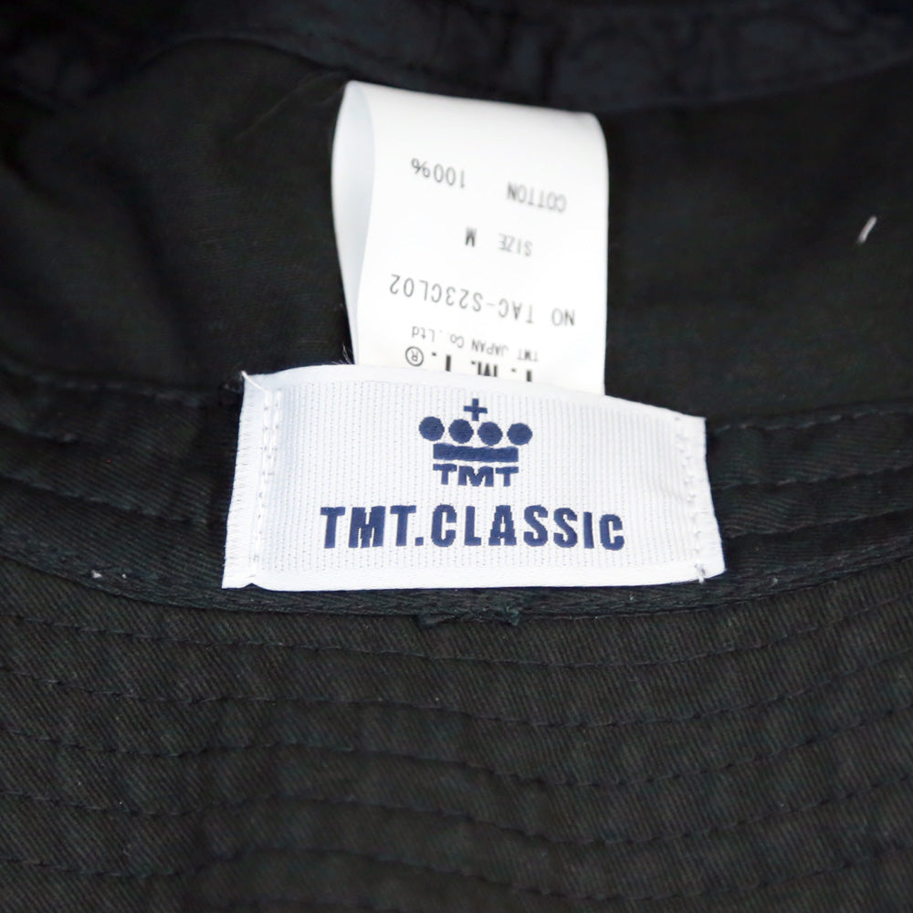 BUCKET HAT CON LOGO CIRCOLARE / NERO