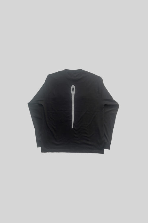 "RECHNICS" L/S TEE(BLACK)