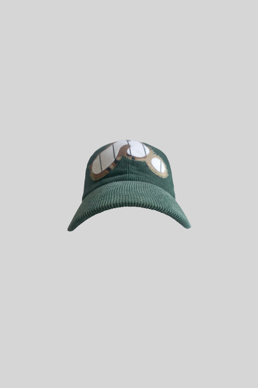 "A"  LOGO CORDUROY CAP(GREEN)