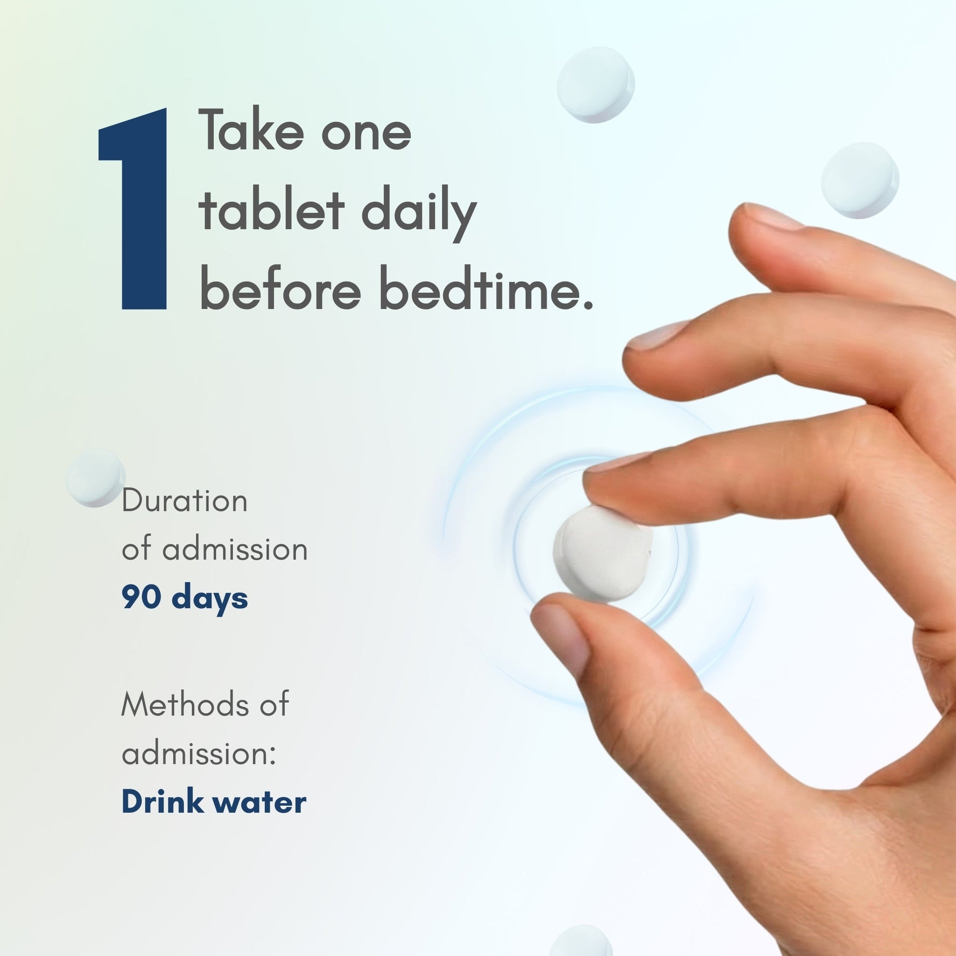 Melatonin Tablets | 90 Count | Consistent Sleep Support