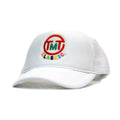 CIRCLE LOGO MESH CAP / BIANCO
