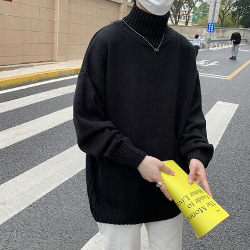 秋冬 メンズ トップス ニット セーター カットソー ハイネック 暖かい  12%OFF中あと2日！