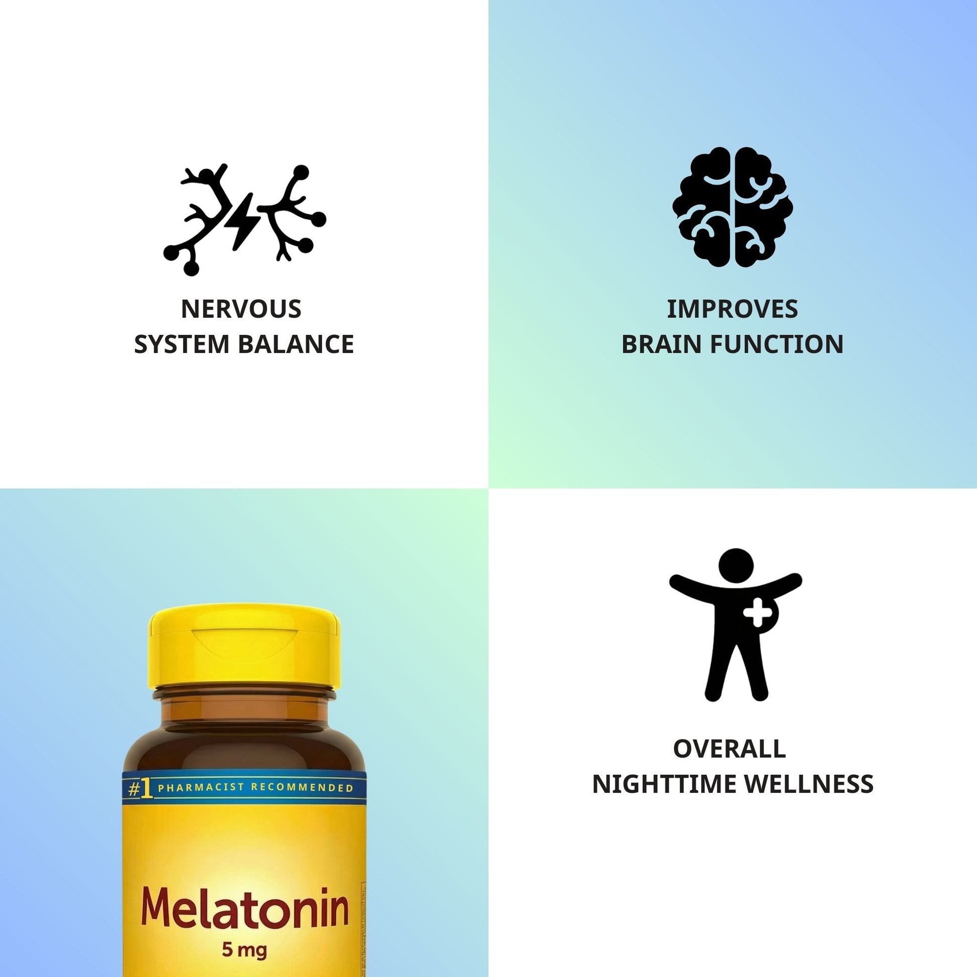 Melatonin Tablets | 90 Count | Consistent Sleep Support
