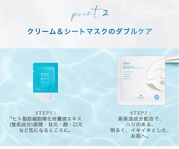 海外大人気★Cocochi ココチ AG オーシャンマスク(72個セット）