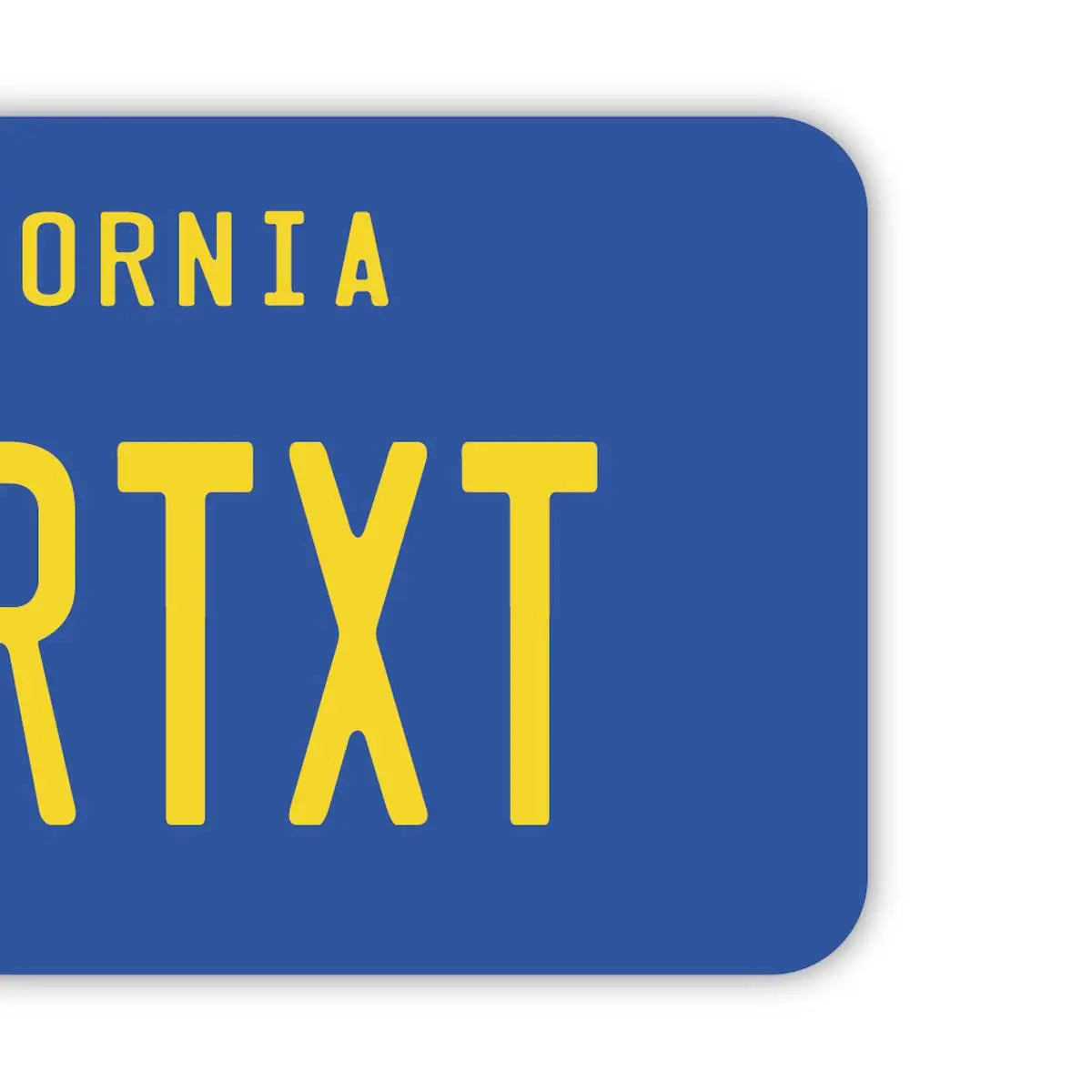 【Etichetta per bagaglio】California 1970's/Targa americana originale – Elegante, anti-smarrimento