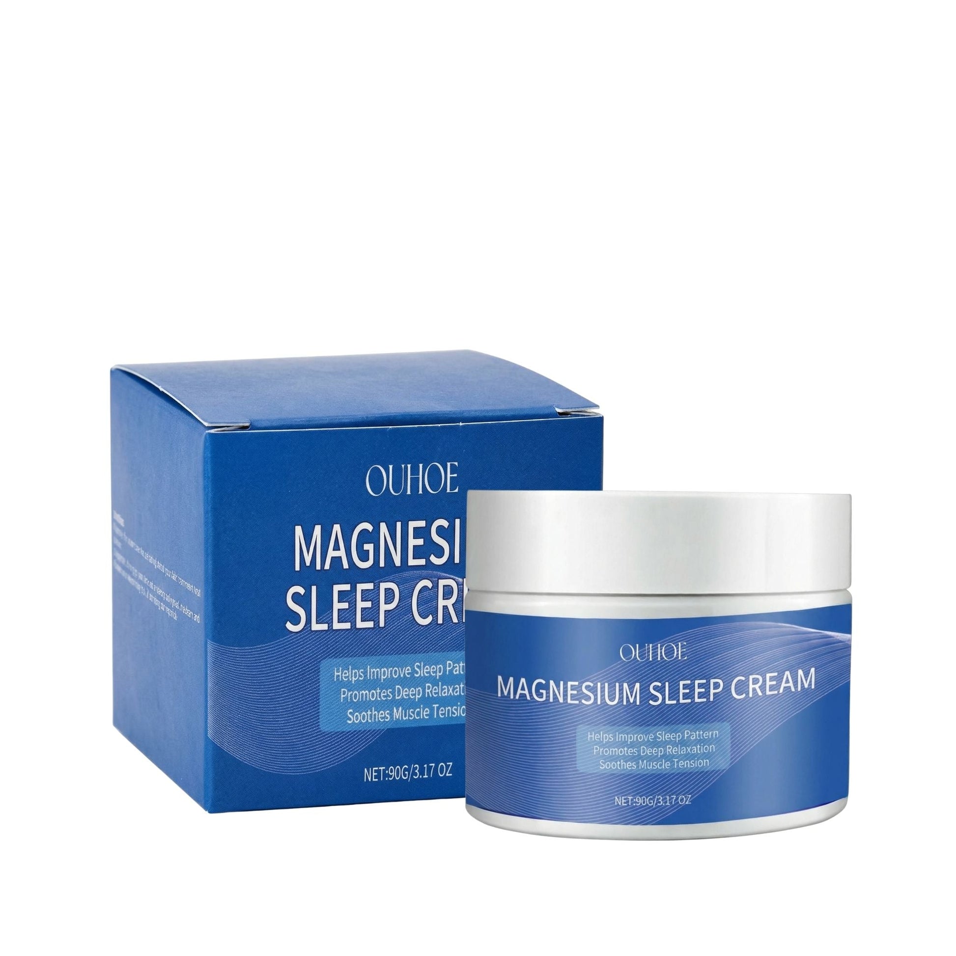 Magnesium Sleep Cream | Concentrated Muscle Relaxation + Restful Sleep | 90g