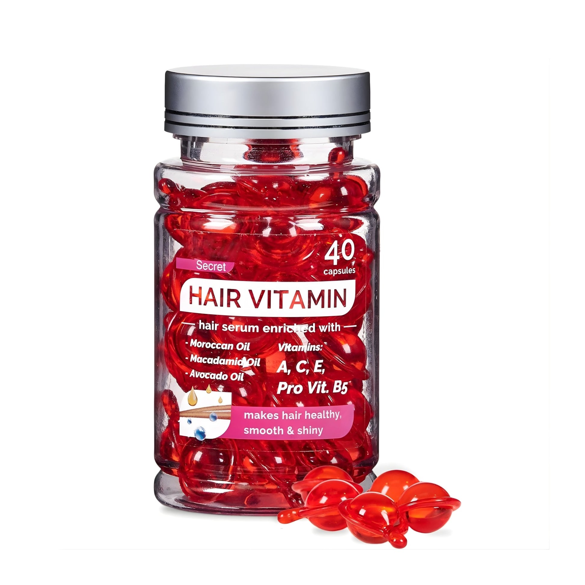 PureGlow Hair Elixir + Vitamin Gummies Set | Inside-Out Hair Care