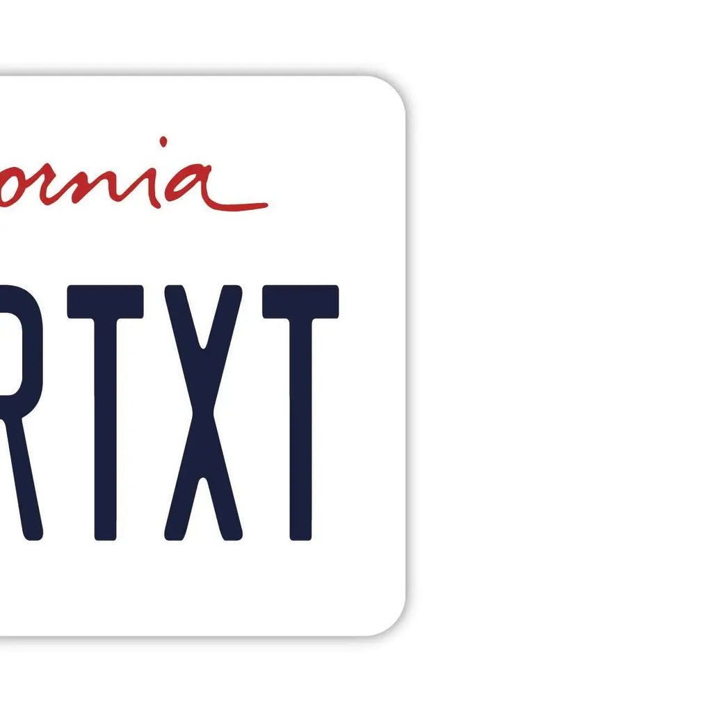 【Targa Specchio】California 2000's/Deodorante per ambiente originale a forma di targa automobilistica americana