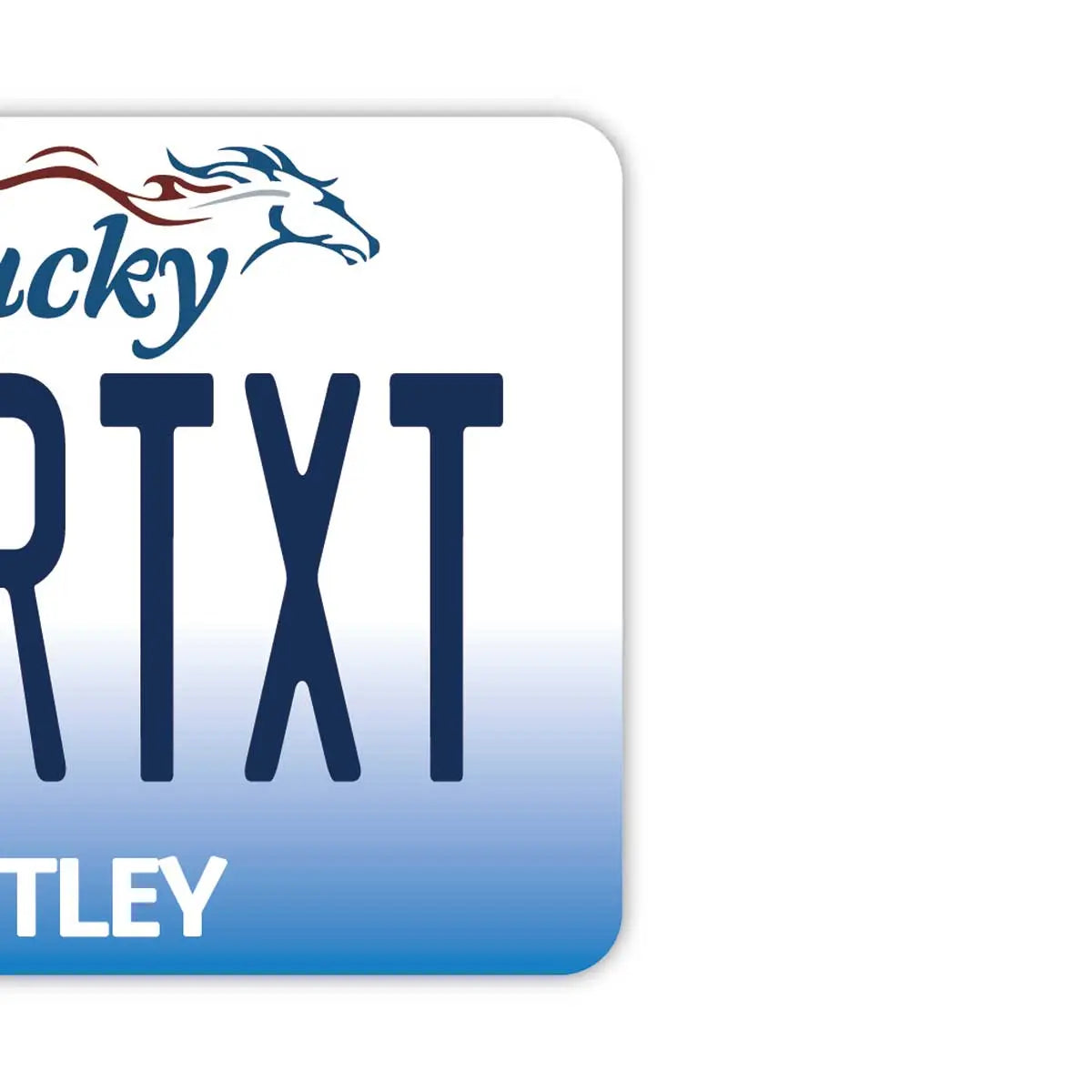 【Etichetta per specchietto retrovisore】Rinfrescante per ambienti a forma di targa originale americana Kentucky 2005