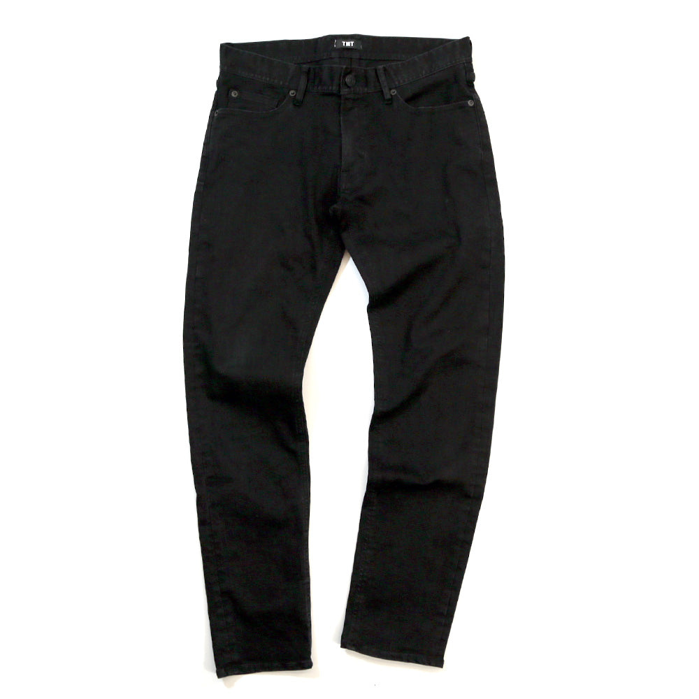 STRETCH COMFY DENIM 5P SKINNY SLIM FIT / NERO