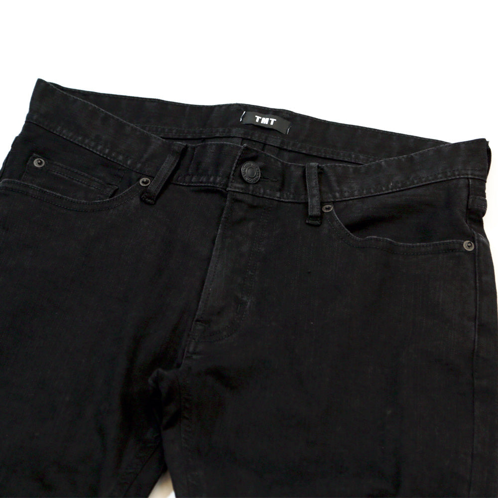STRETCH COMFY DENIM 5P SKINNY SLIM FIT / NERO