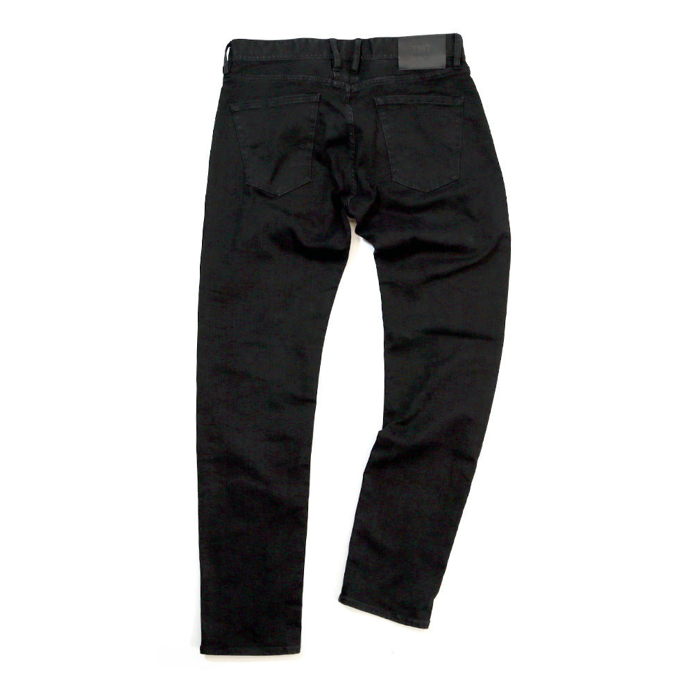 STRETCH COMFY DENIM 5P SKINNY SLIM FIT / NERO