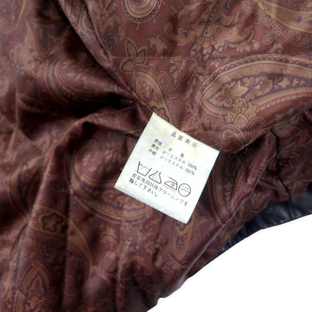 VIA NUOVO PELLE Car Coat in pelle 2L nero, pelle di pecora, fodera trapuntata, coulisse, taglia grande