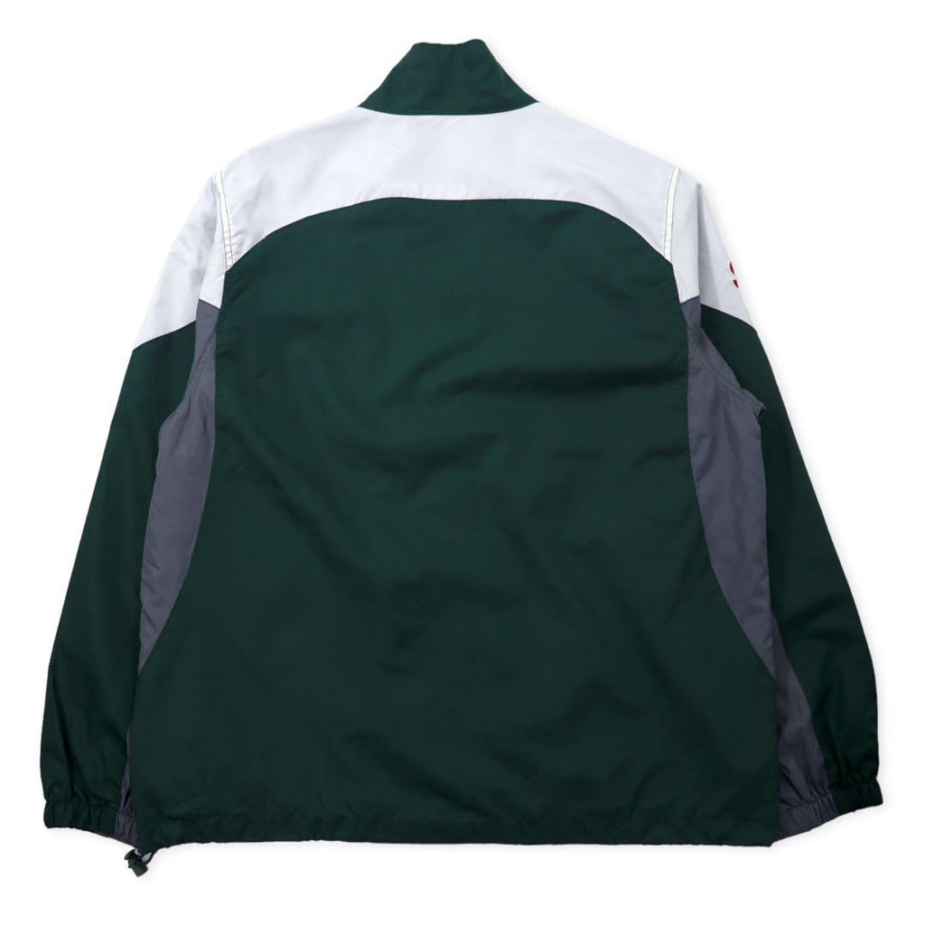 Reebok NFL Green Bay Packers giacca da pista giacca in nylon L verde poliestere Packers logo ricamato