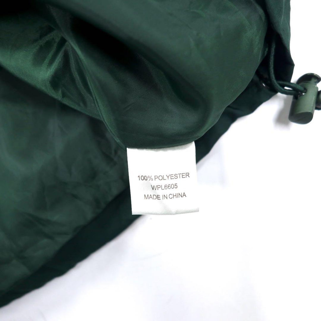 Reebok NFL Green Bay Packers giacca da pista giacca in nylon L verde poliestere Packers logo ricamato