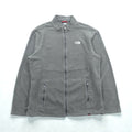 THE NORTH FACE ポーラテック POLARTEC フルジップ フリースジャケット L グレー AVZE US規格