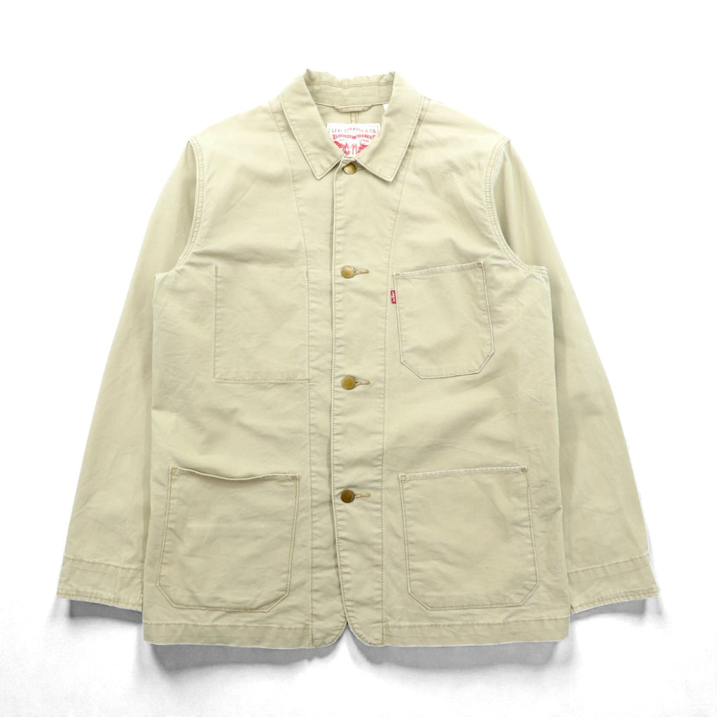 Levi's エンジニアコート カバーオール L ベージュ コットン STRETCH 29655