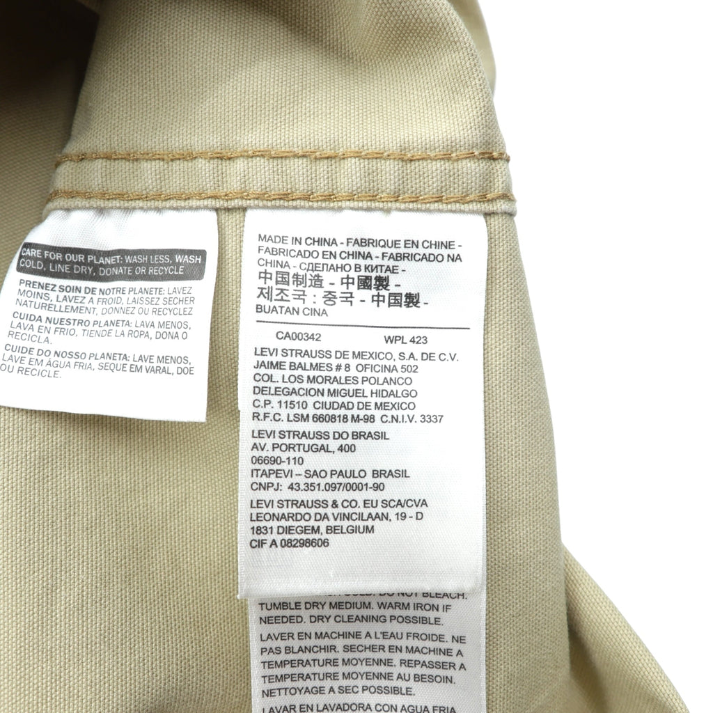 Levi's エンジニアコート カバーオール L ベージュ コットン STRETCH 29655