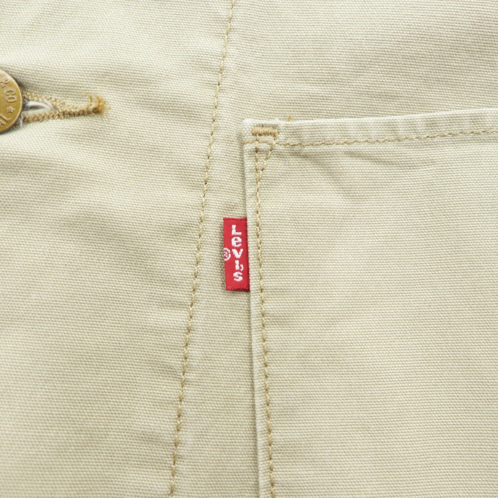 Levi's エンジニアコート カバーオール L ベージュ コットン STRETCH 29655