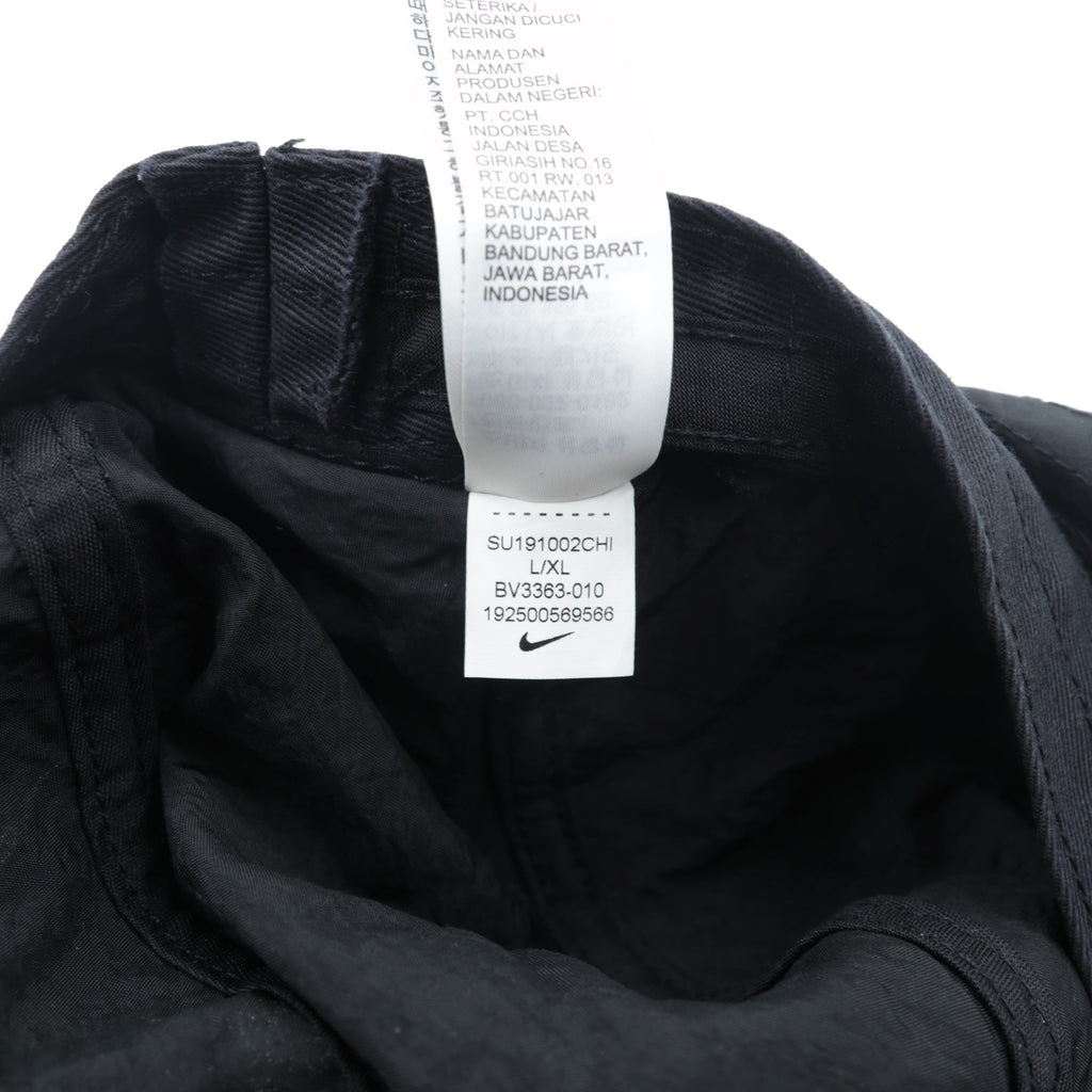 NIKE バケットハット メッシュ ポケット付き ブラック ナイロン Bucket Mesh Cap BV3363-010