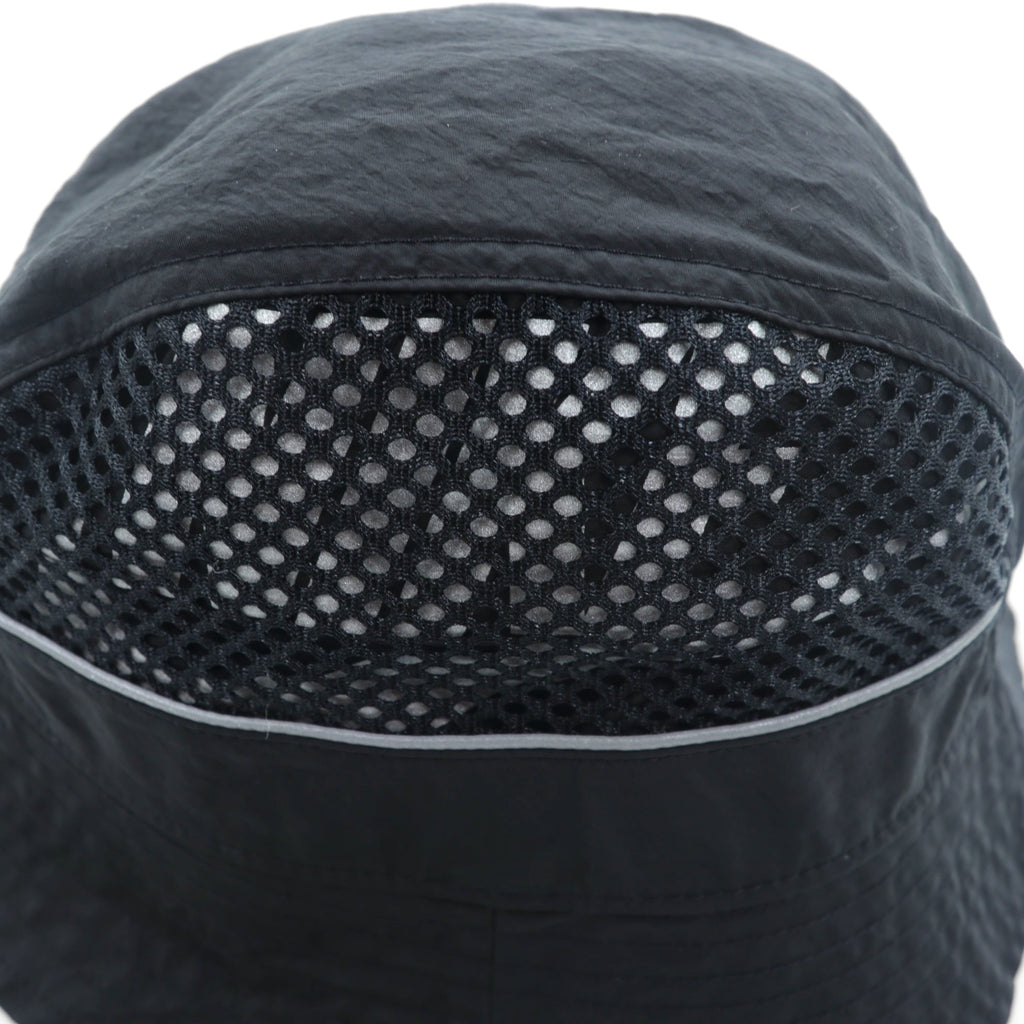 NIKE バケットハット メッシュ ポケット付き ブラック ナイロン Bucket Mesh Cap BV3363-010