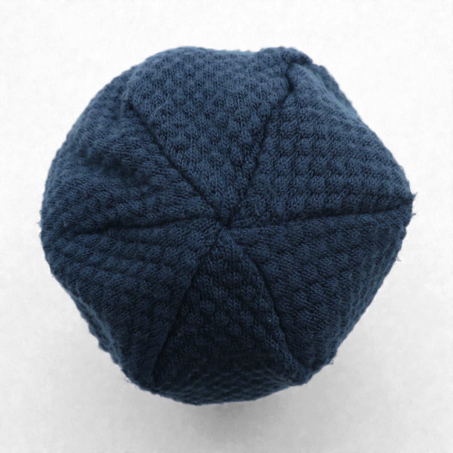 JieDa × override 日本製 ビーニー ニット帽 ネイビー アクリル BIG KNIT CAP youth 833790904