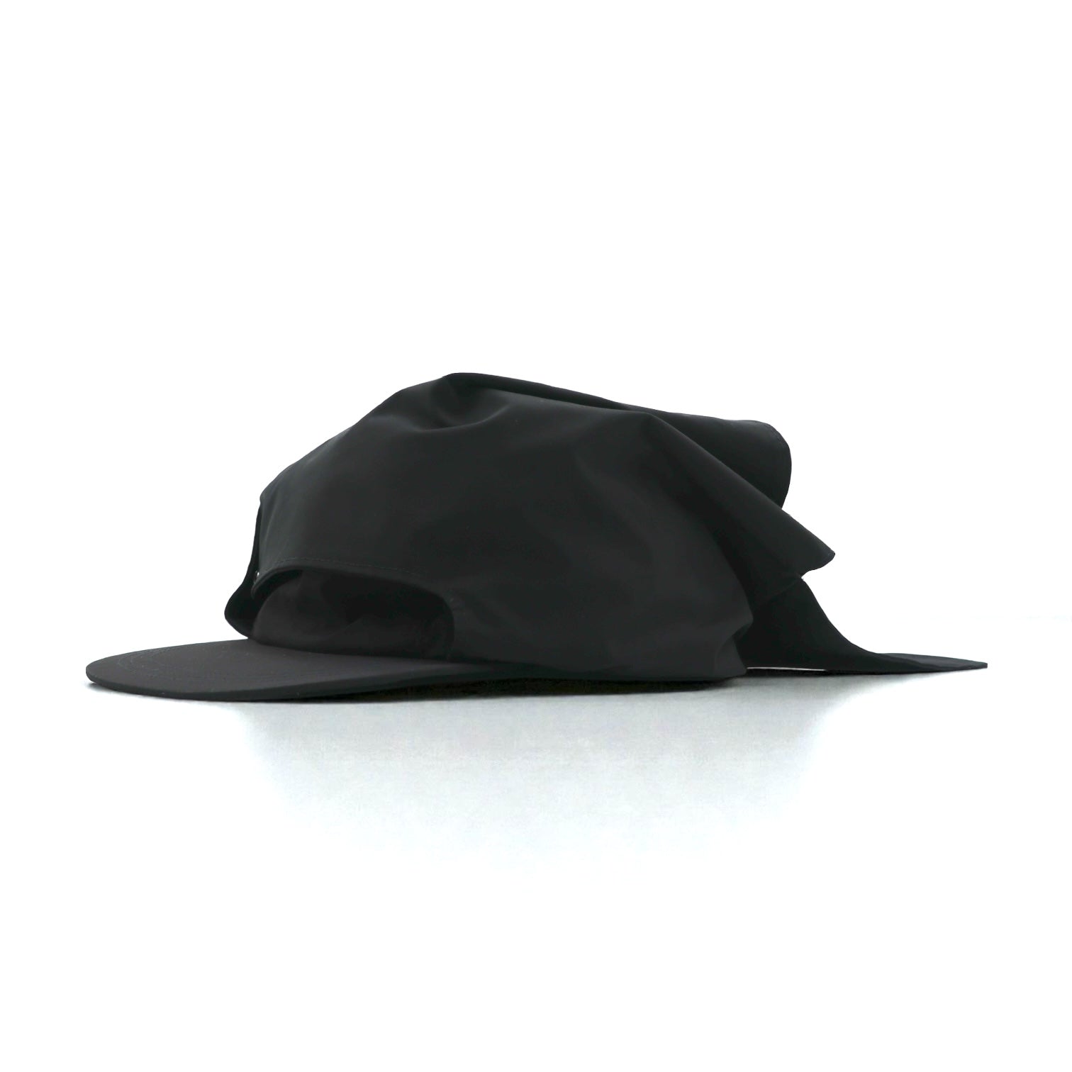 OAMC 2WAY キャップ VEILED CAP バラクラバ ブラック サンシェード 着脱可 ドローコード 23A28OAB17 TESBA032 イタリア製