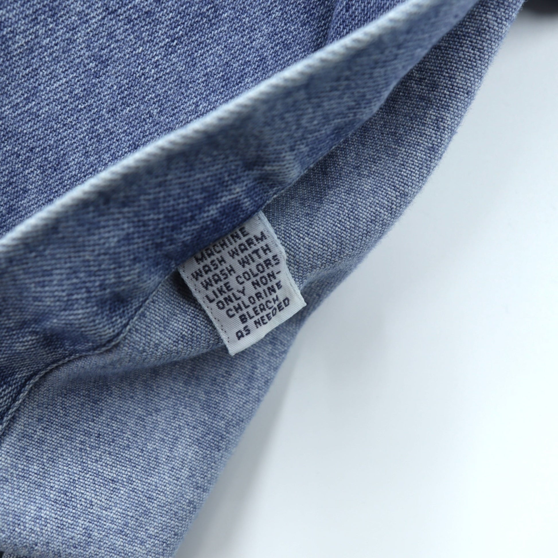 Ralph Lauren 90年代 ボタンダウン デニムシャツ 2XL インディゴ BLAKE スモールポニー刺繍