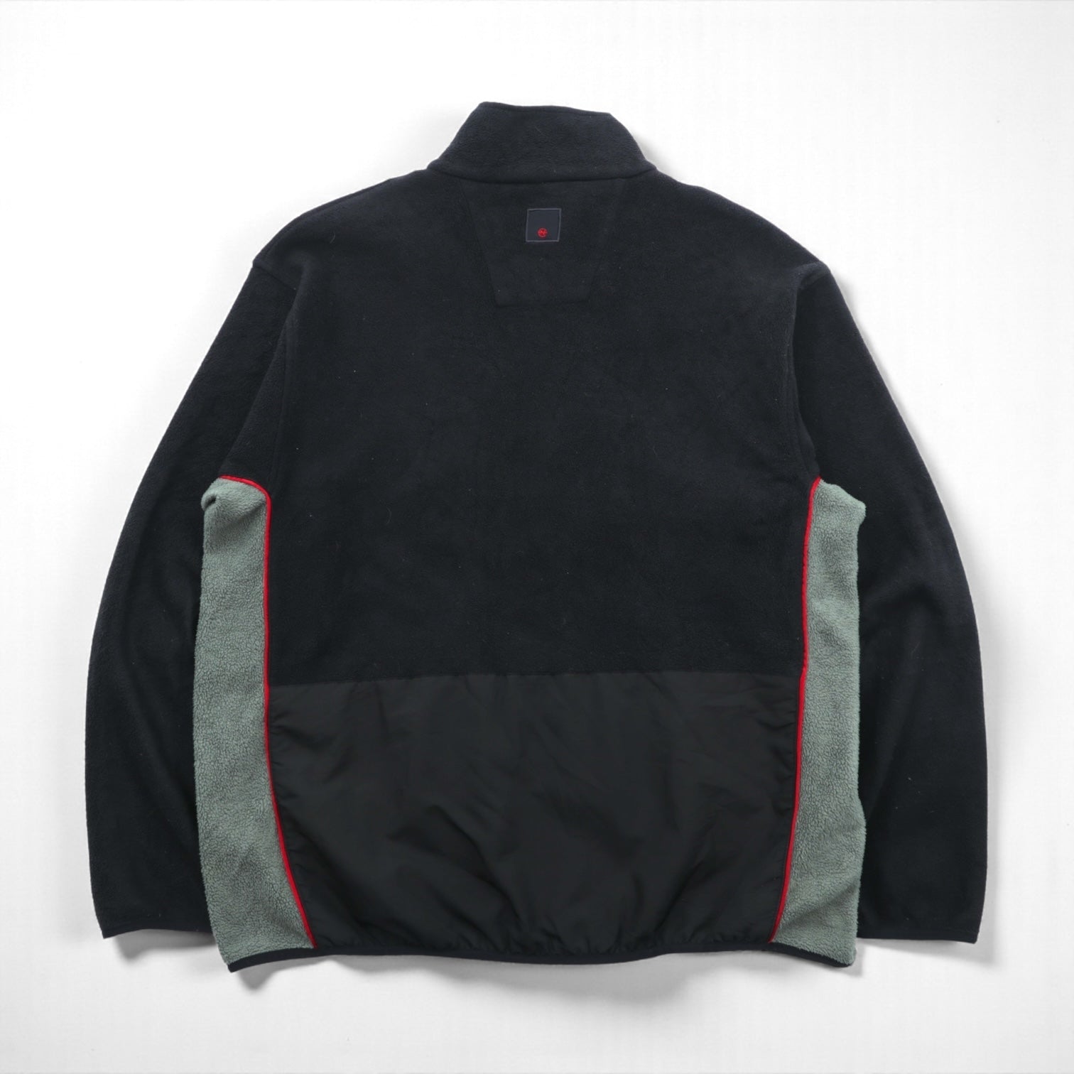 NAUTICA 00年代 USA製 ダブルジップ フリースジャケット L ブラック COMPETITON