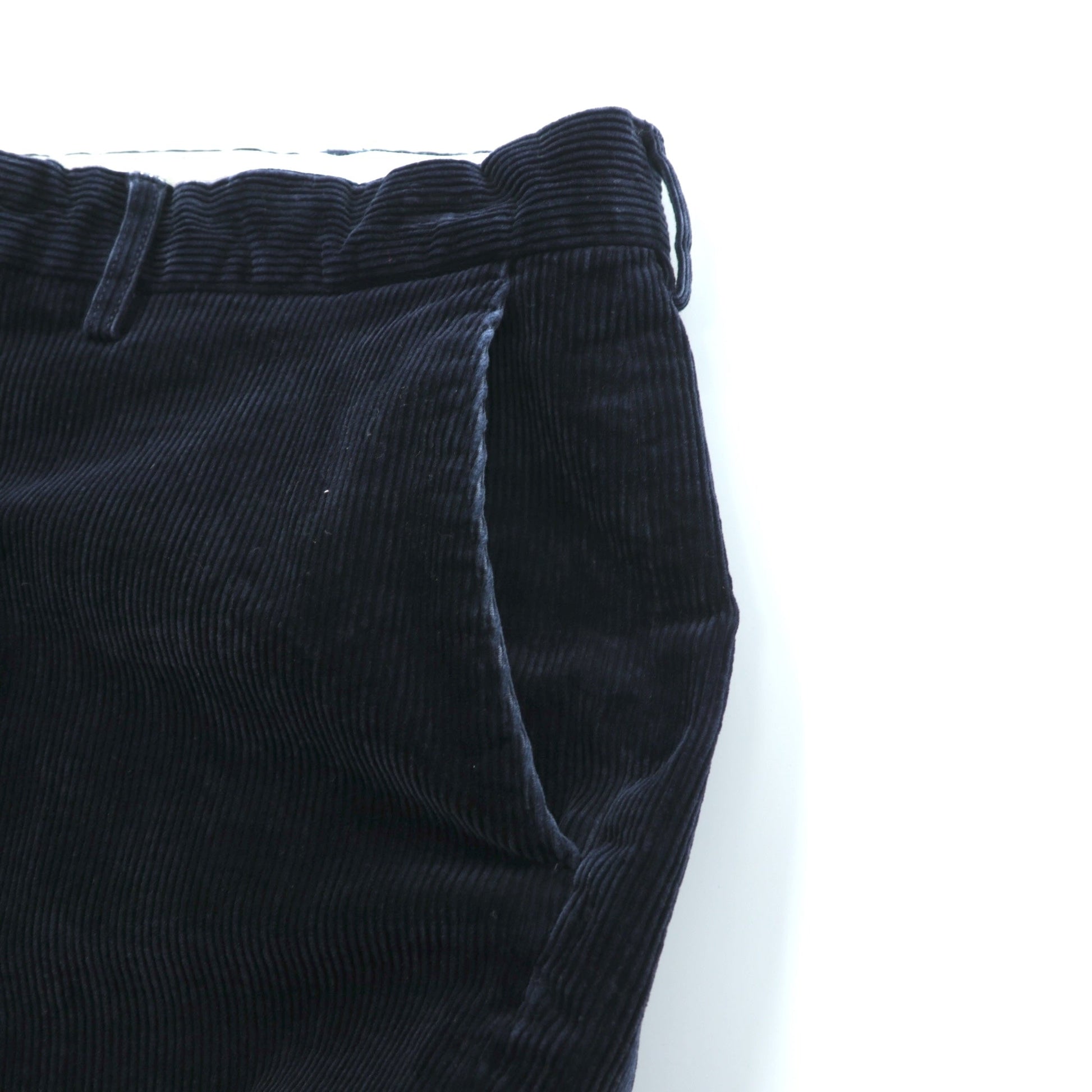Polo Ralph Lauren 90年代 コーデュロイ チノパンツ スラックス L ネイビー PRESTON FIT