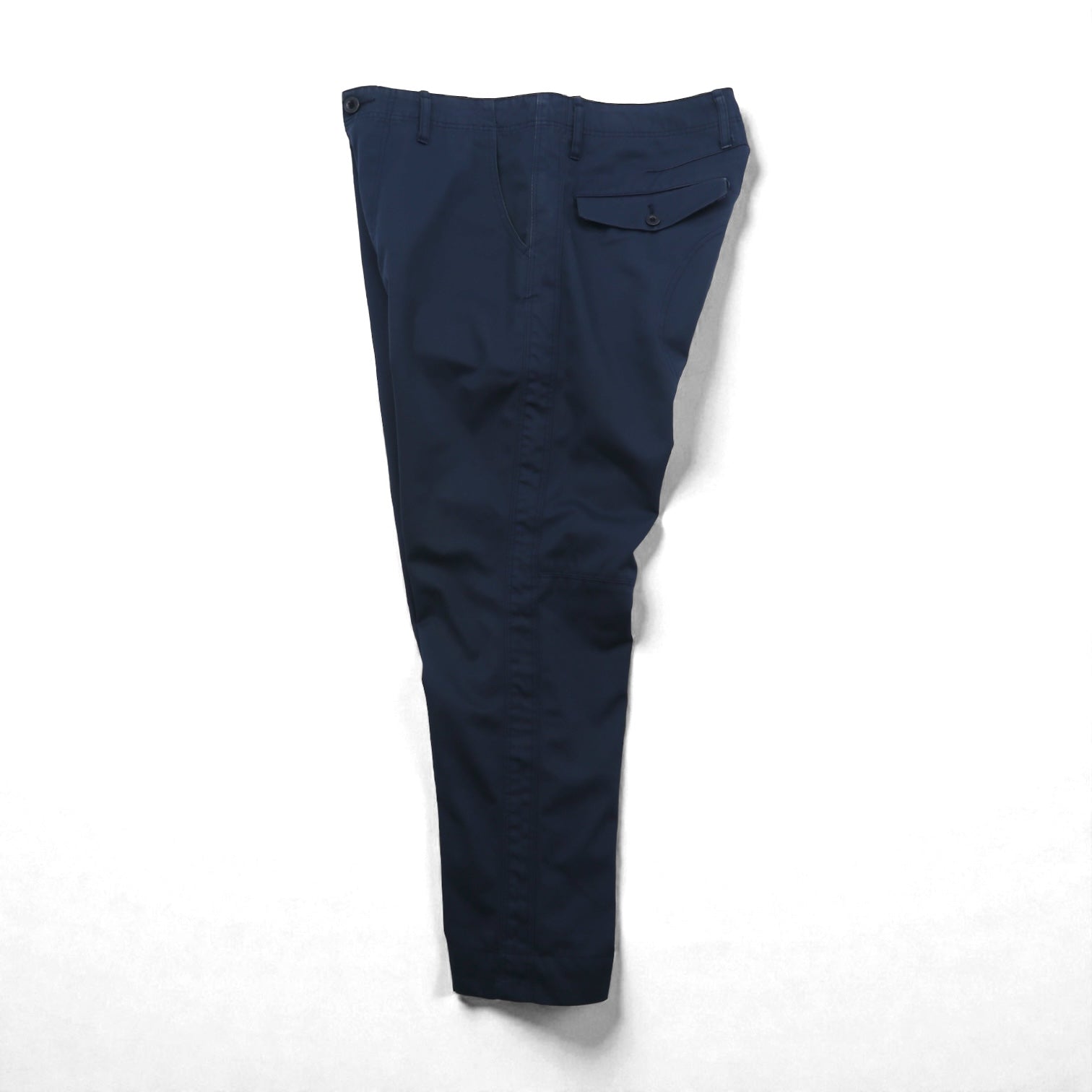 nonnative 日本製 ツイル チノ トラウザーズパンツ ワークパンツ M ネイビー ポリエステル