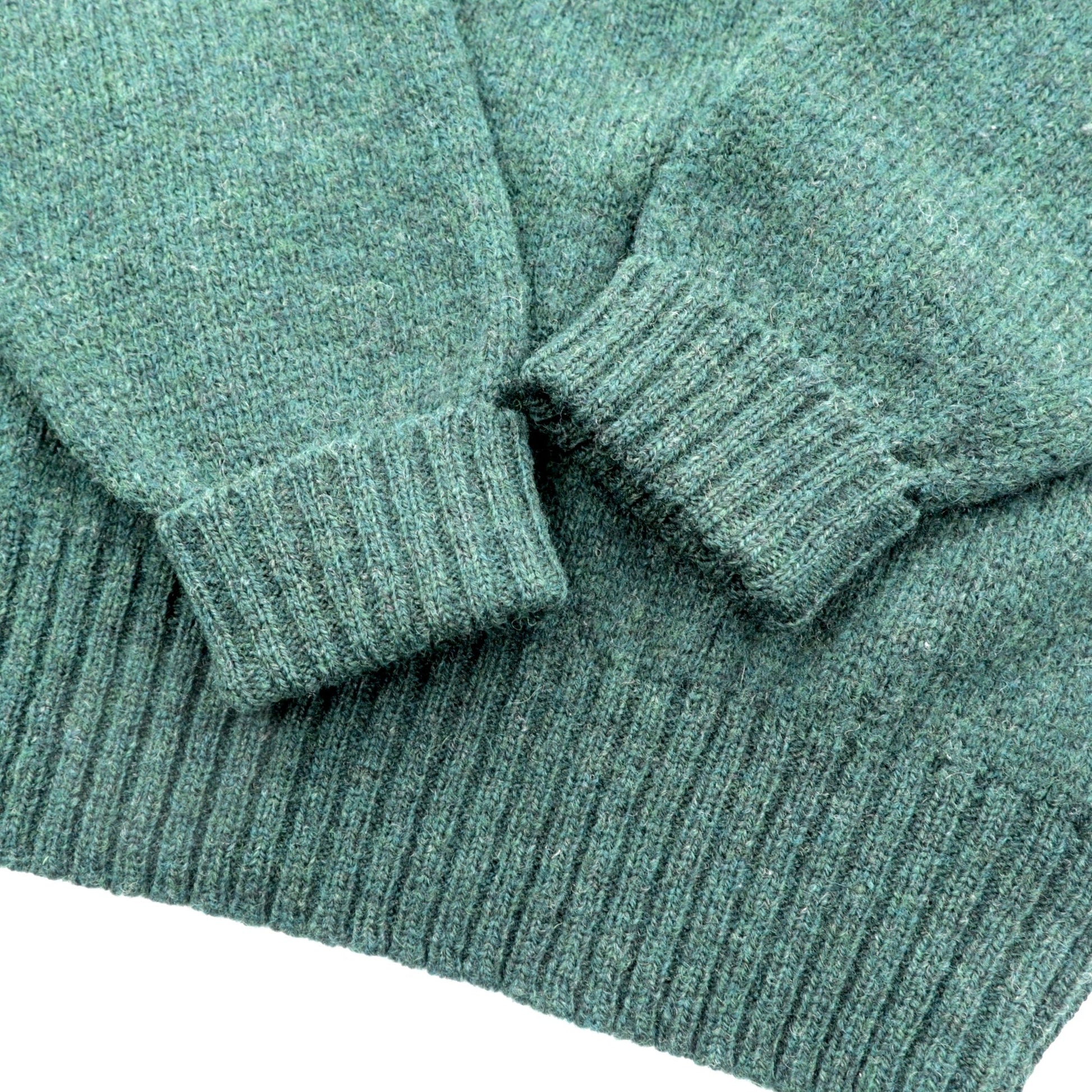 Polo Ralph Lauren 90年代 クルーネック ニット セーター L カーキ ウール スモールポニー刺繍
