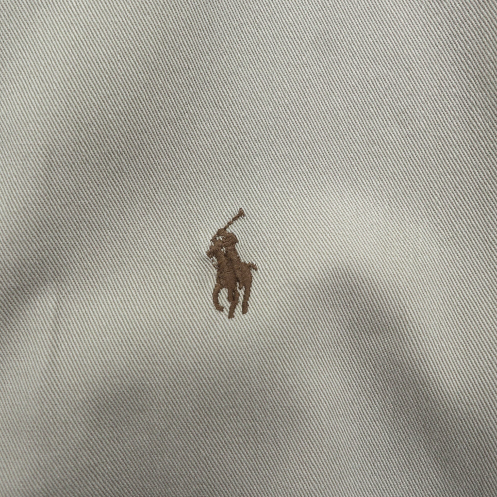 Polo Ralph Lauren 90年代 スウィングトップ ハリントンジャケット XL ベージュ スモールポニー刺繍 チンストラップ