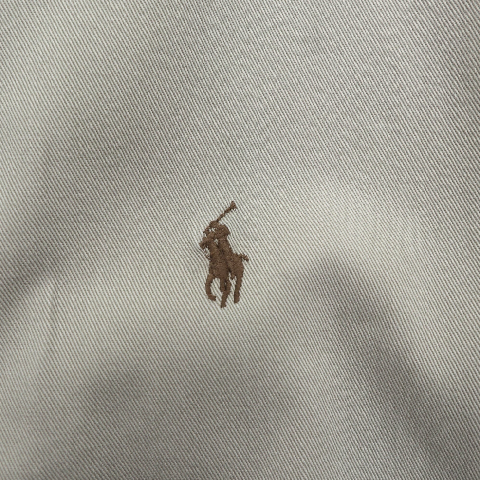 Polo Ralph Lauren 90年代 スウィングトップ ハリントンジャケット XL ベージュ スモールポニー刺繍 チンストラップ