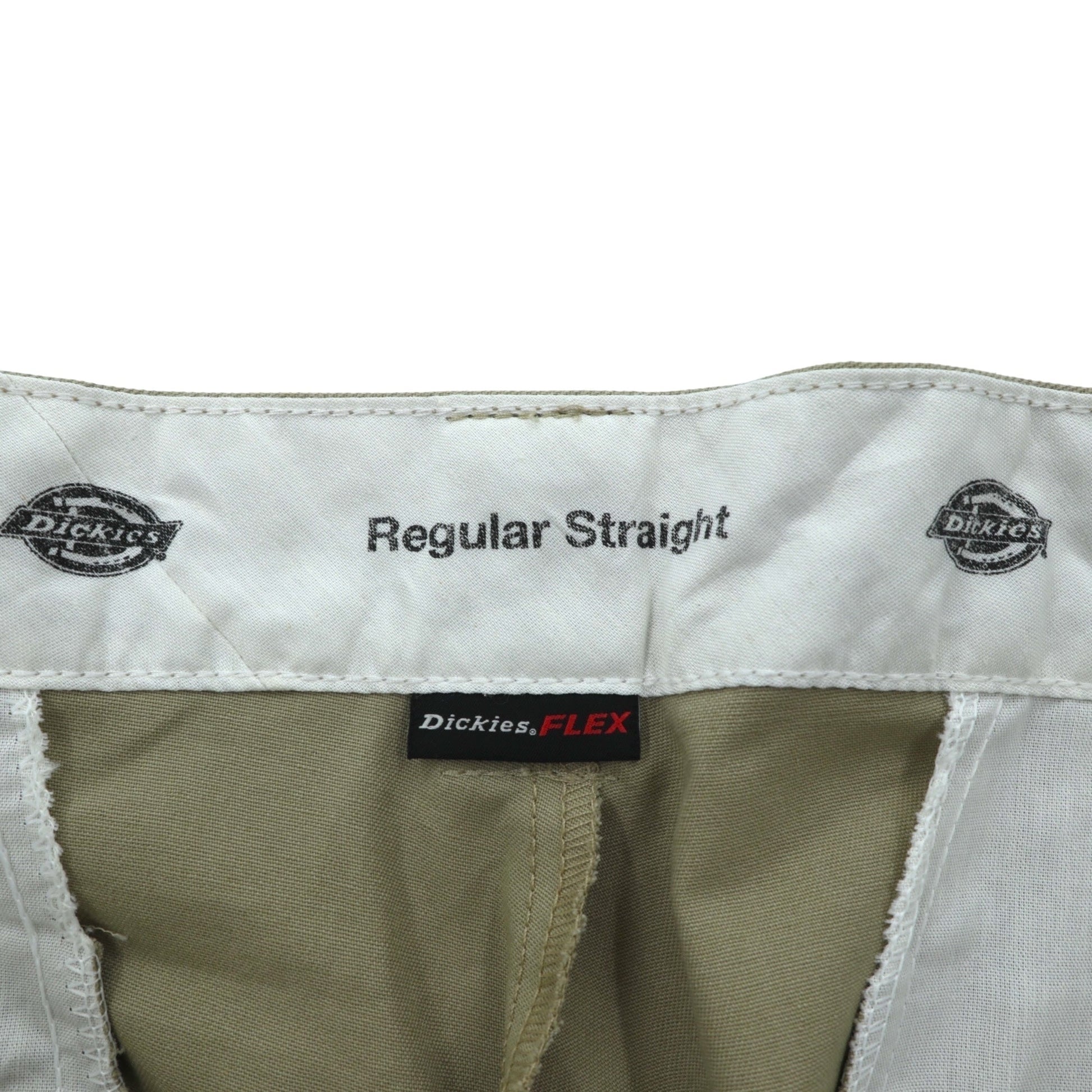 Dickies FLEX チノ カーゴパンツ ワークパンツ L ベージュ REGULAR STRAIGHT