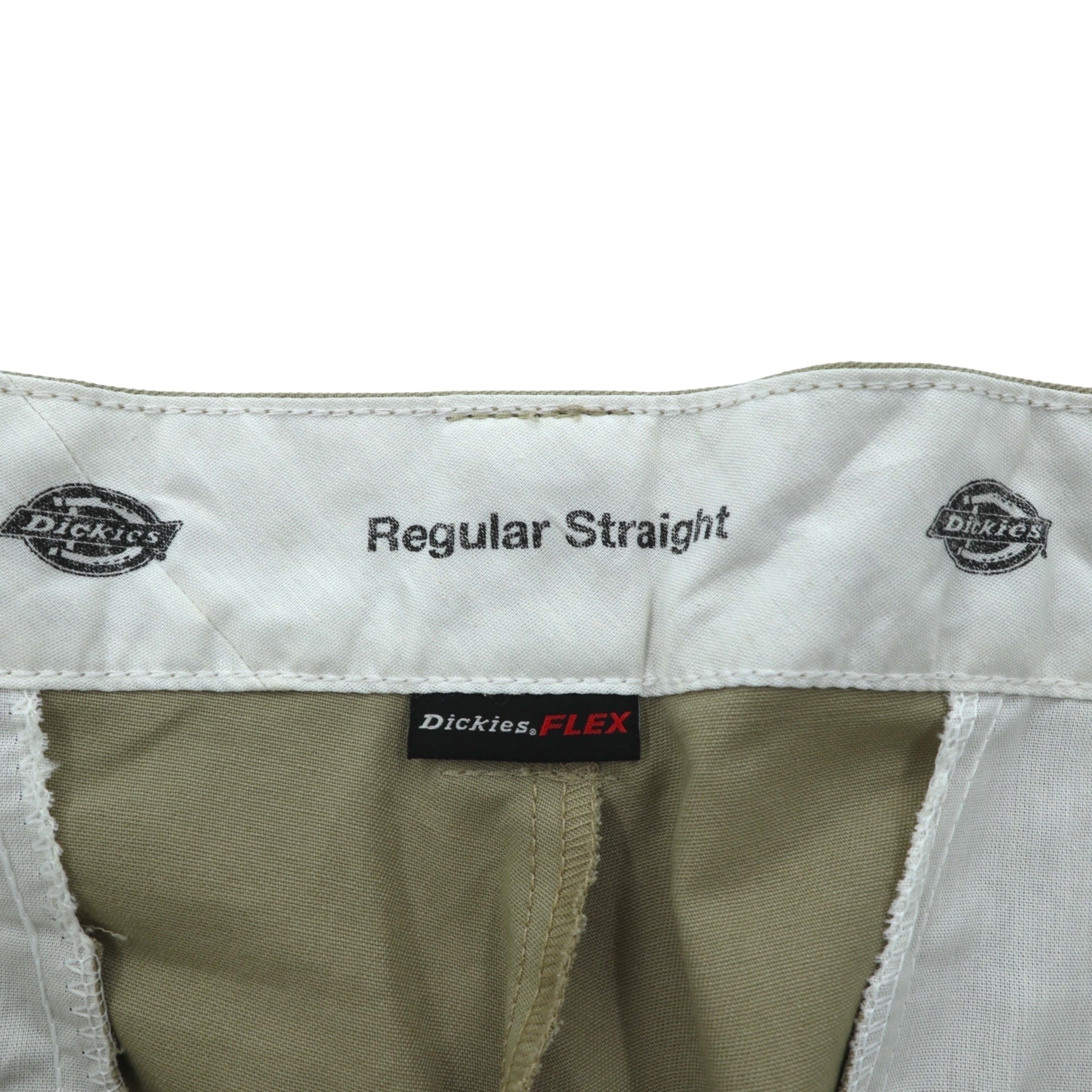 Dickies FLEX チノ カーゴパンツ ワークパンツ L ベージュ REGULAR STRAIGHT